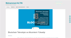 Desktop Screenshot of muhammedaltin.com